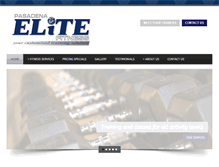 Tablet Screenshot of pasadenaelitefitness.com
